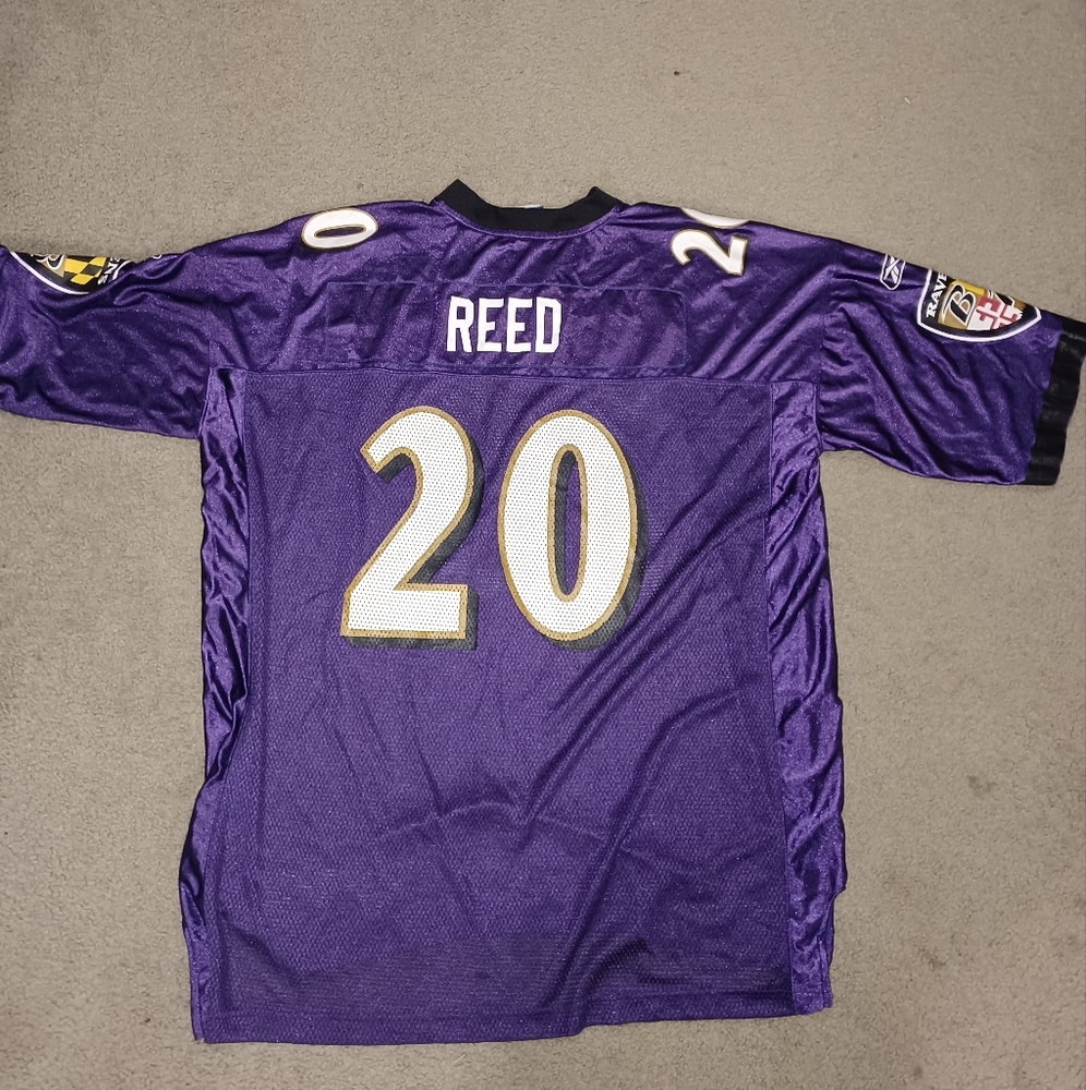 Baltimore Ravens screen printed Ed Reed